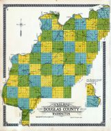 Douglass County OUtline Map